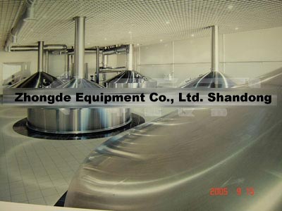 large brewery equipment